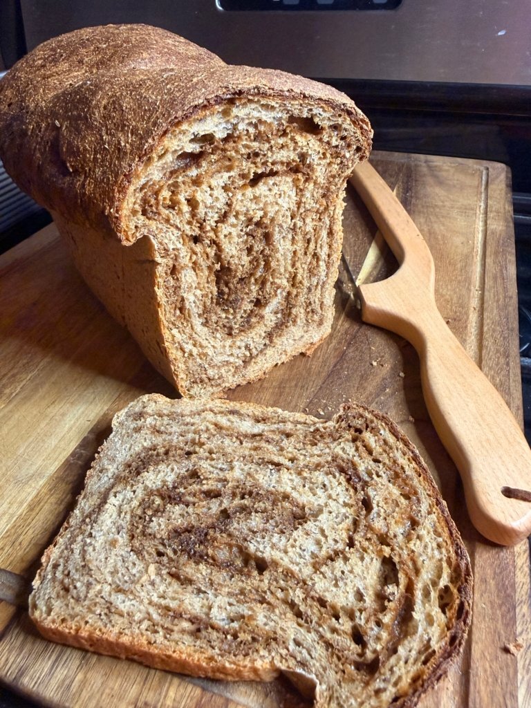 Rye Bread made with Fresh-Milled Flour
