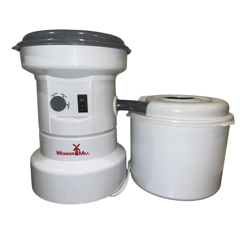 WonderMill Electric Grain Mill – High-Speed Flour Grinder for Healthy Baking (PRE-ORDER)